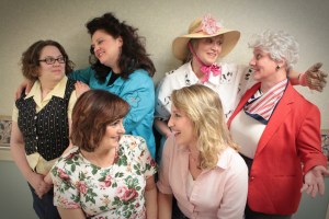 Wayward Actors Company Katie Hay as Annelle, Jennifer Star as Truvy, Janice Walter as Ouiser, Janet Morris as Clairee, Kathy Todd Chaney as M'Lynn and Ashley Raymer-Brown as Shelby